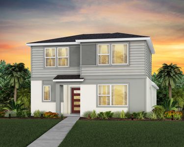 New construction Single-Family house 2028 Mossy Vine Avenue, Saint Cloud, FL 34771 - photo 0