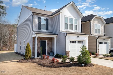New construction Townhouse house 184 Woodford Reserve Court, Garner, NC 27529 - photo 0
