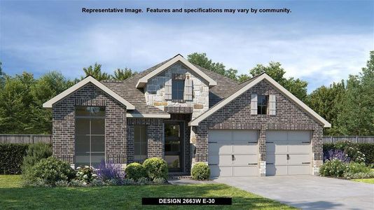 New construction Single-Family house 17910 Calico Hills Drive, Conroe, TX 77302 Design 2663W- photo 0