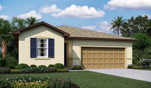 New construction Single-Family house 610 Heritage Square Drive, Haines City, FL 33844 Azure- photo 1 1