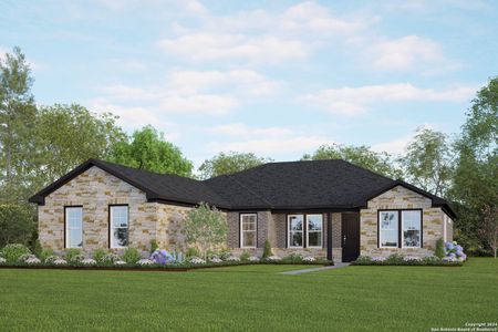 New construction Single-Family house 180 Matthew Path, Castroville, TX 78009 The Foster C- photo 0