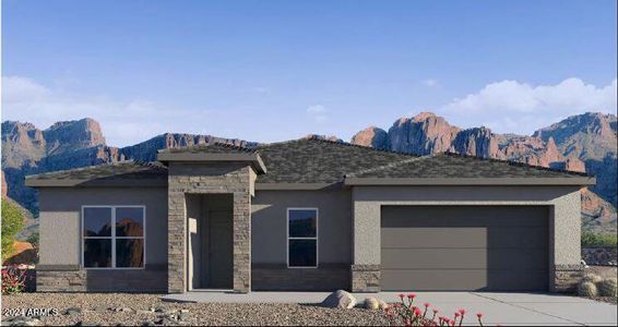 New construction Single-Family house 15884 W Bronco Trail, Surprise, AZ 85387 - photo 0