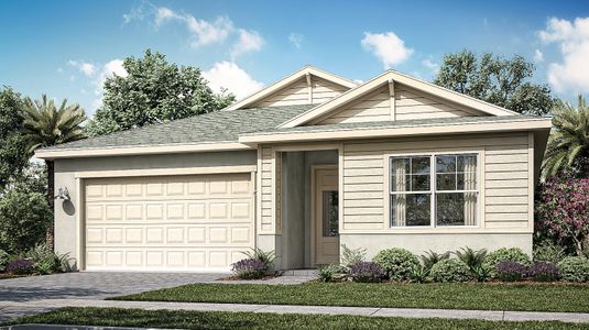 New construction Single-Family house 1060 Cavailian Place Nw, Palm Bay, FL 32907 Freeport- photo 0