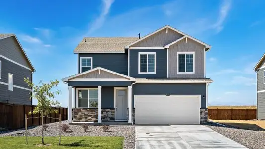 New construction Single-Family house 5004 Abigar St, Windsor, CO 80528 BELLAMY- photo 0