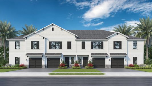 New construction Townhouse house 9698 Sweetwell Place, Riverview, FL 33569 - photo 0 0