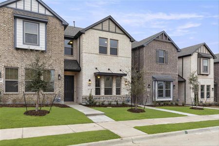 New construction Townhouse house 6430 Baritone Court, Sachse, TX 75048 Columbia Homeplan- photo 1 1