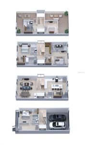 New construction Townhouse house 212 W Ross Avenue, Unit 1, Tampa, FL 33602 - photo 4 4