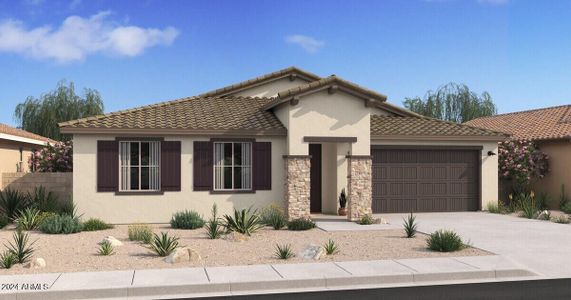 New construction Single-Family house 37588 W Padilla Street, Maricopa, AZ 85138 - photo 0 0