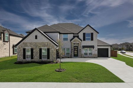 New construction Single-Family house 907 Egret Lane, Forney, TX 75126 Riverstone 3FSW (w/Media)- photo 0