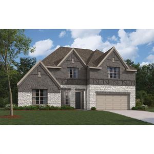 New construction Single-Family house 16824 Massawana Drive, Fort Worth, TX 76247 The Fredericksburg  II- photo 4 4