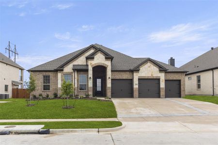 New construction Single-Family house 4009 Eagles Bluff Road, Midlothian, TX 76065 Westwood- photo 1 1