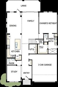 New construction Single-Family house 11373 Hardwood Hammock Ln, Riverview, FL 33569 The Burgert- photo 1 1