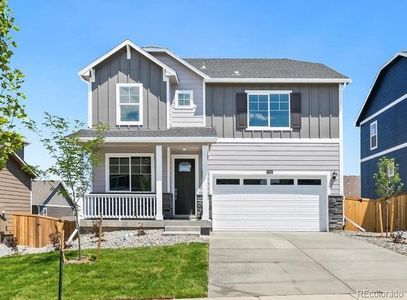 New construction Single-Family house 653 N Amory Street, Watkins, CO 80137 Holcombe- photo 0