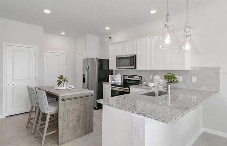 New construction Townhouse house 31357 AMBERVIEW BEND, Wesley Chapel, FL 33545 - photo