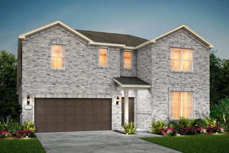 New construction Single-Family house 12000 Baclar Bnd, Manor, TX 78653 Albany- photo 0