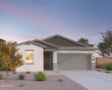 New construction Single-Family house 12458 W Levi Drive, Avondale, AZ 85323 Azure- photo 0