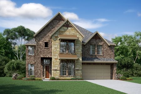 New construction Single-Family house 9702 Colonial Downs Drive, Mont Belvieu, TX 77523 Andrew- photo 0