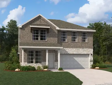 New construction Single-Family house 1324 Lockett Falls, San Antonio, TX 78245 Yaupon Homeplan- photo 0 0
