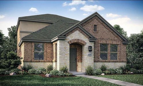New construction Single-Family house 883 Long Run, Liberty Hill, TX 78642 Mozart- photo 0 0