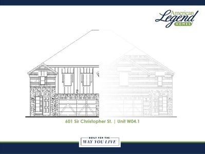 New construction Duplex house 601 Sir Christopher Street, Lewisville, TX 75056 Building 4 Unit 1- photo 0 0