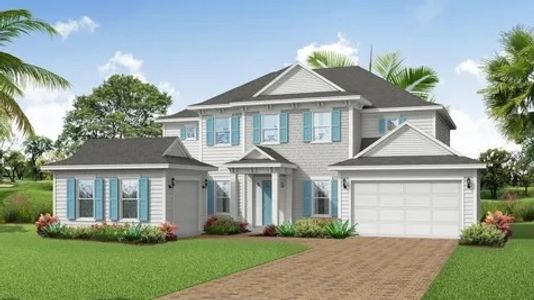 New construction Single-Family house 37 Courtney Oaks Drive, Saint Augustine, FL 32092 - photo 1 1