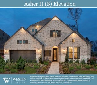 New construction Single-Family house 12223 Drummond Maple Drive, Humble, TX 77346 The Asher II- photo 0