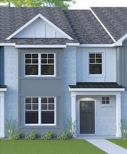 New construction Townhouse house Evergreen, 1985 Old Covington Highway, Conyers, GA 30013 - photo