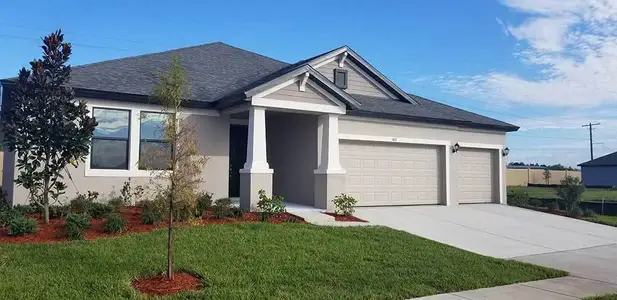 Sweet Bay new home Coastal elevation by William Ryan Homes Tampa