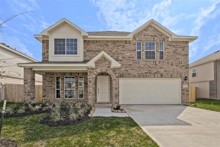 New construction Single-Family house 17785 Lionheart Road, Conroe, TX 77306 The Newmarket- photo