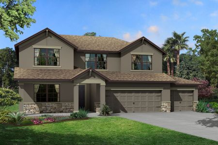 New construction Single-Family house 7678 Hemlock Seed Drive, Wesley Chapel, FL 33545 Santa Monica- photo 1 1