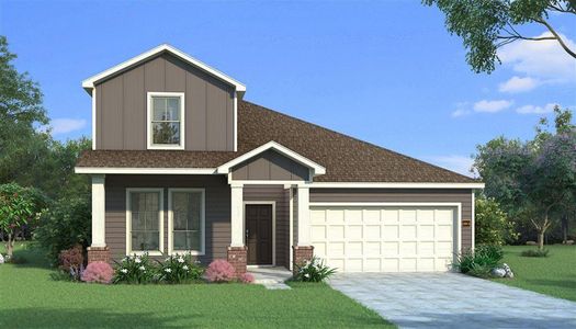 New construction Single-Family house 4163 Long Leaf Bend, Pinehurst, TX 77362 Copperwood G- photo 0