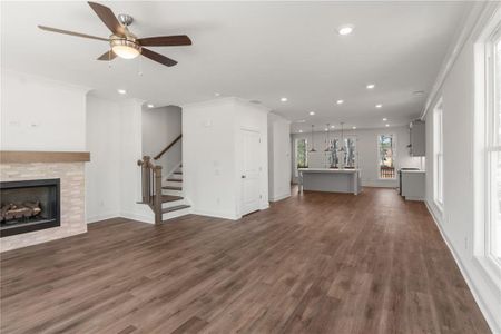 New construction Townhouse house 3304 Cresswell Link Way, Unit 52, Duluth, GA 30096 The Autry- photo 4 4