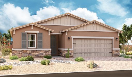 New construction Single-Family house 40516 W Wade Dr, Maricopa, AZ 85138 Slate- photo 0 0