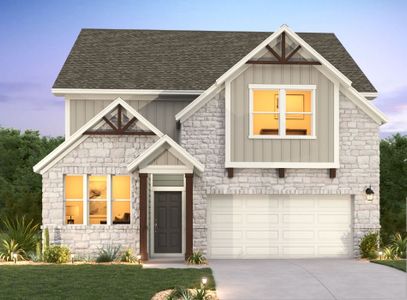 New construction Single-Family house 212 Elizabeths Place, Georgetown, TX 78626 Cassidy Homeplan- photo 0