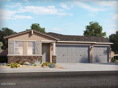 New construction Single-Family house 20735 N Roadrunner Lane, Maricopa, AZ 85138 Jubilee - 3 Car Garage Included- photo 0