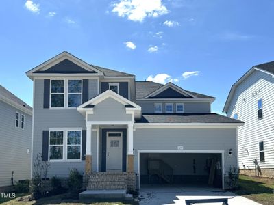 New construction Single-Family house 413 Edison Rail Lane, Knightdale, NC 27545 - photo 0