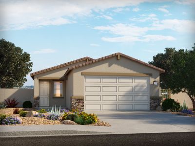 New construction Single-Family house 3068 E Lilly Jane Way, San Tan Valley, AZ 85143 Ezra Select- photo