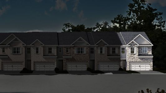 New construction Townhouse house 3061 Gravel Springs Road, Buford, GA 30519 - photo 0