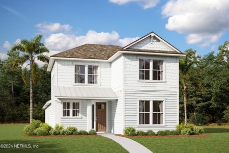 New construction Single-Family house 313 Sienna Palm Drive, Ponte Vedra, FL 32081 The Clermont at Seabrook Village- photo 0 0