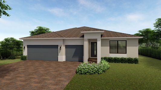 New construction Single-Family house Fraser, 1360 Lago Circle, Palm City, FL 34990 - photo