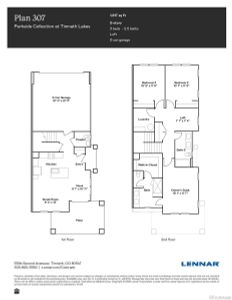 New construction Townhouse house 5536 Second Avenue, Timnath, CO 80547 Plan 307- photo 11 11