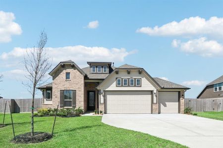 New construction Single-Family house 7410 Oakmont Avenue, Mont Belvieu, TX 77523 - photo 1 1