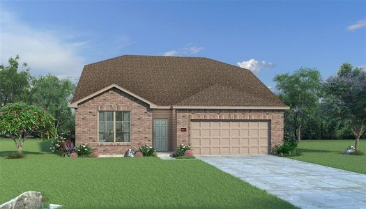 New construction Single-Family house 2040 Terra Rose Drive, Katy, TX 77493 Walnut II T- photo 1 1