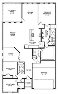 New construction Single-Family house 2510 Olivine Stone Drive, Rosenberg, TX 77469 Glenbrook II- photo 1 1