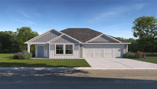 New construction Single-Family house 112 Timbo Drive, Jarrell, TX 76537 Camden- photo 0