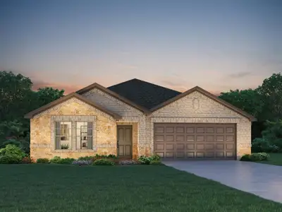 New construction Single-Family house 7213 Overcup Oak Court, Conroe, TX 77304 The Oleander (C401)- photo 0