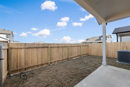 New construction Townhouse house 8546 Sommery Ln, Round Rock, TX 78665 Plan K- photo 33 33