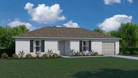 New construction Single-Family house 5488 Southwest 153rd Place Road, Ocala, FL 34473 Bamboo- photo 0