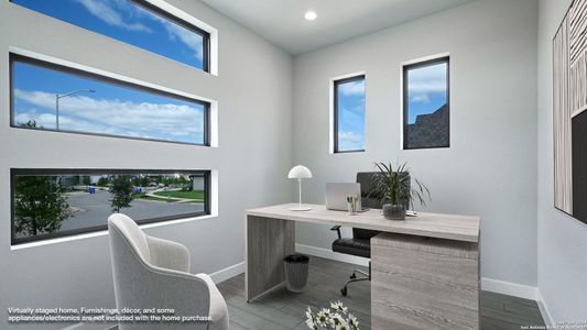 New construction Single-Family house 624 Vireos Street, New Braunfels, TX 78132 Design 2600E- photo 3 3