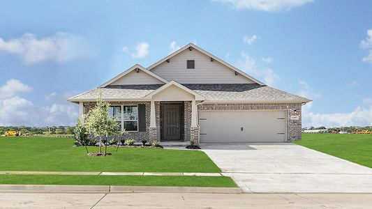 New construction Single-Family house 1922 Bobbin Mill Lane, Forney, TX 75126 Cottonwood II V- photo 0